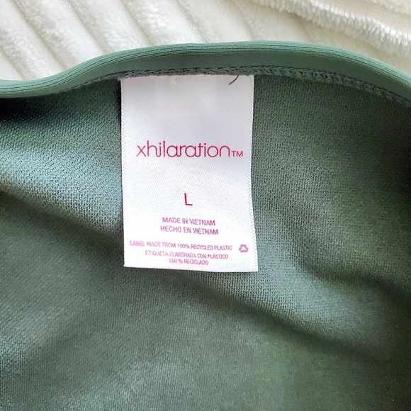 Xhilaration/Target Bikini TOP and BOTTOM Sage-Olive Green (Size Large) - Picture 5 of 8